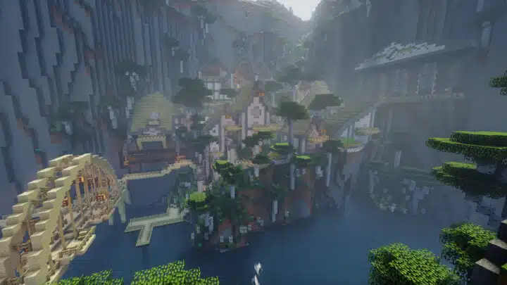 Embark in an epic RPG Minecraft map with Across the Time II.