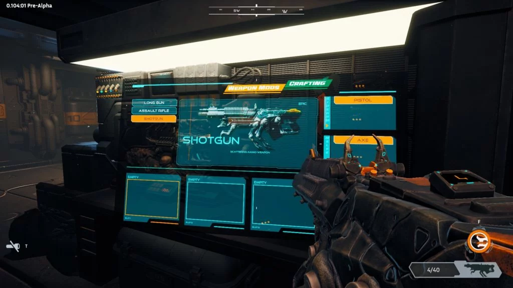 Ripout has three customizable weapon choices