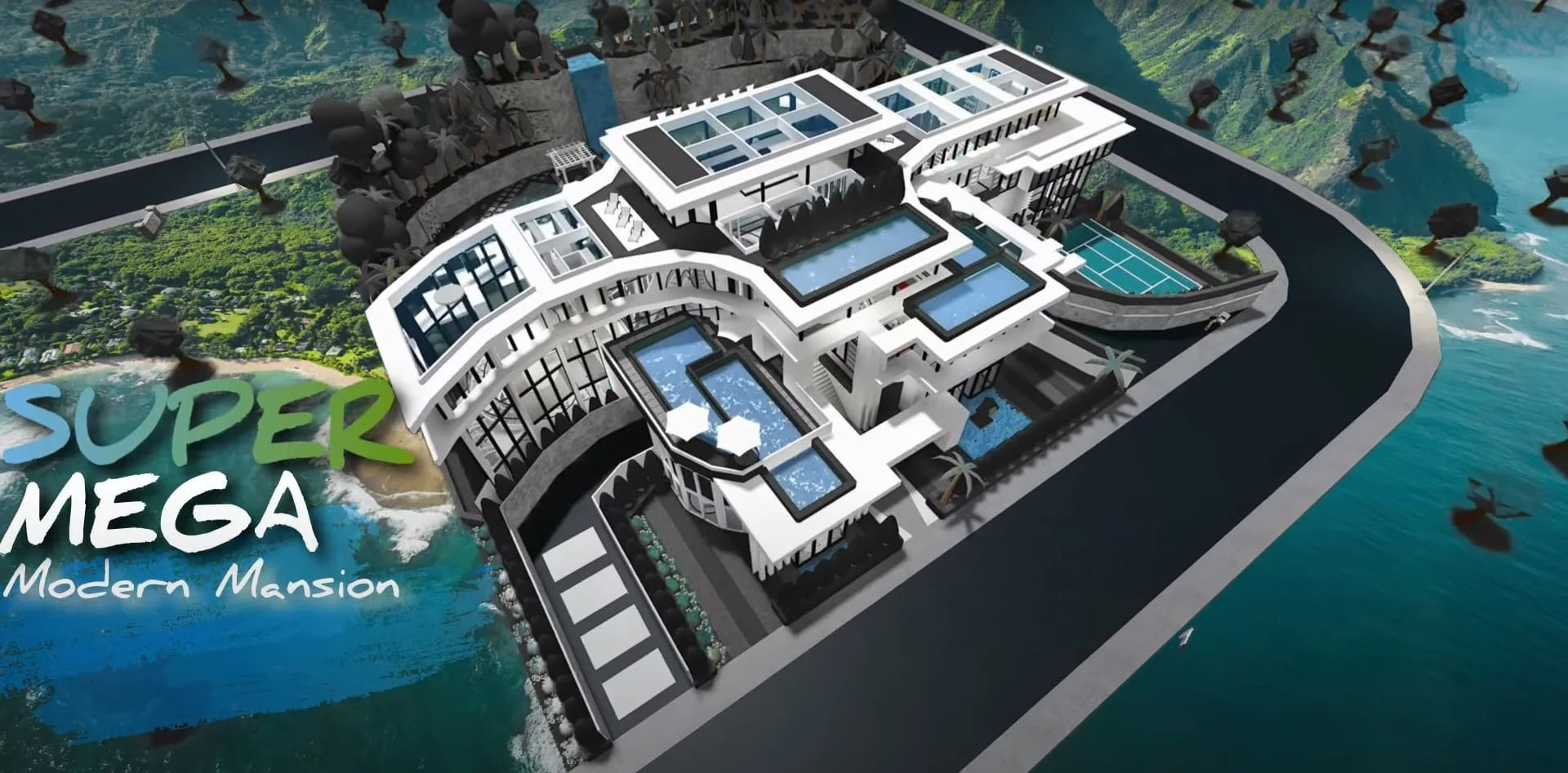Super Mega Modern Mansion