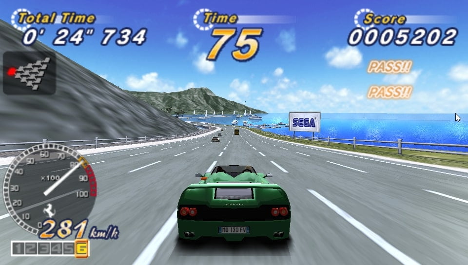 Outrun 2006: Coast 2 Coast è un tipico gioco Outrun, un fantastico titolo di guida per PSP.