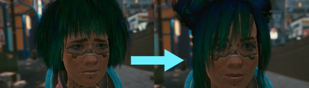 Cyberpunk 2077 All Hairstyles How to Change Hair