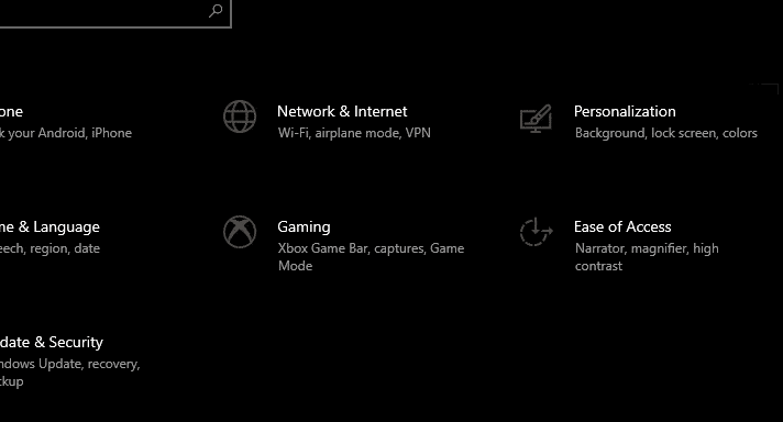 The Network and Internet section in Windows Settings allows you to configure most of your Network devices