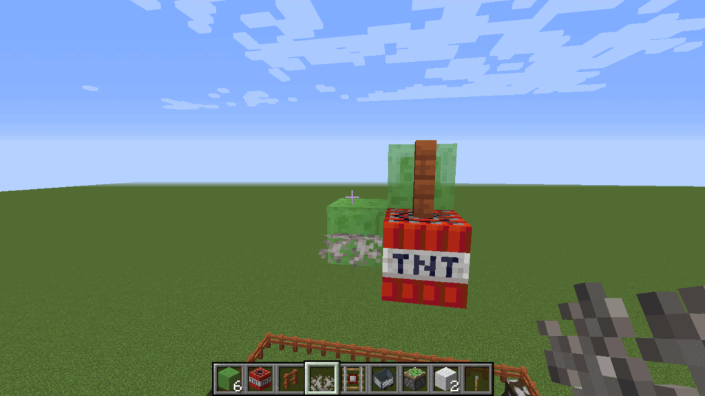 Fence, Coral, and TNT