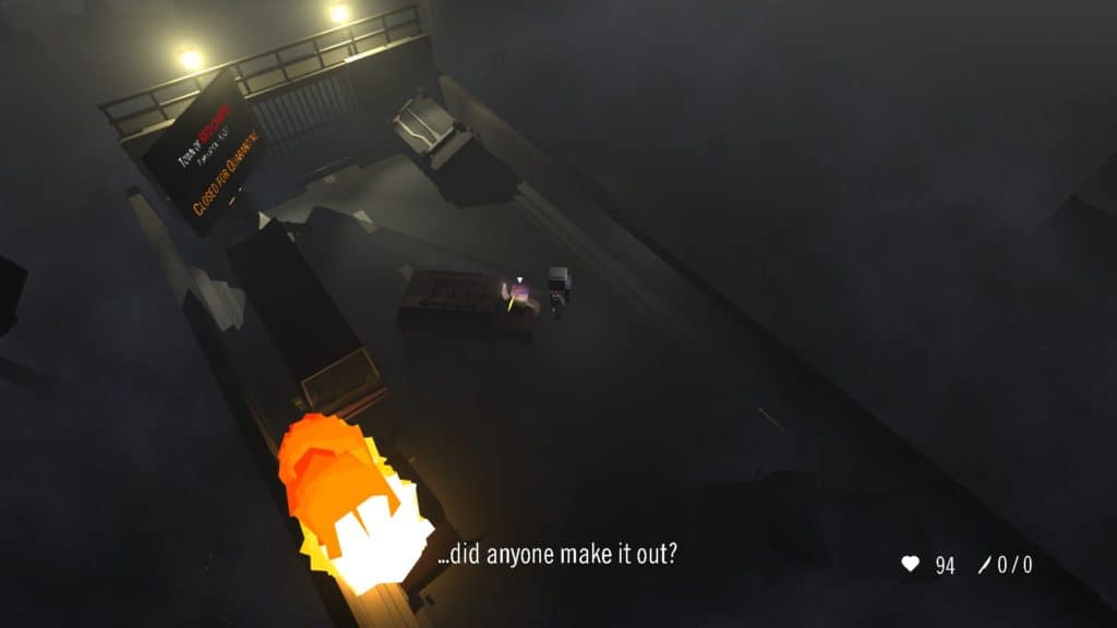 The game uses fog, lighting, and other particle effects to create a rich atmosphere