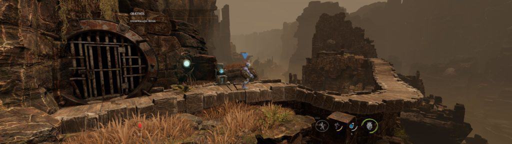 This is how the game looks after the patch has been applied, fixing the Oddworld Soulstorm Ultrawide issues