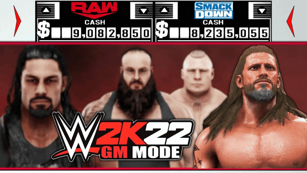 WWE 2K22 GM mode