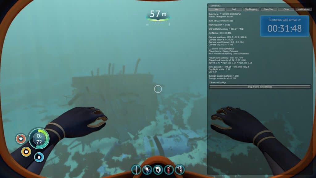 Subnautica console