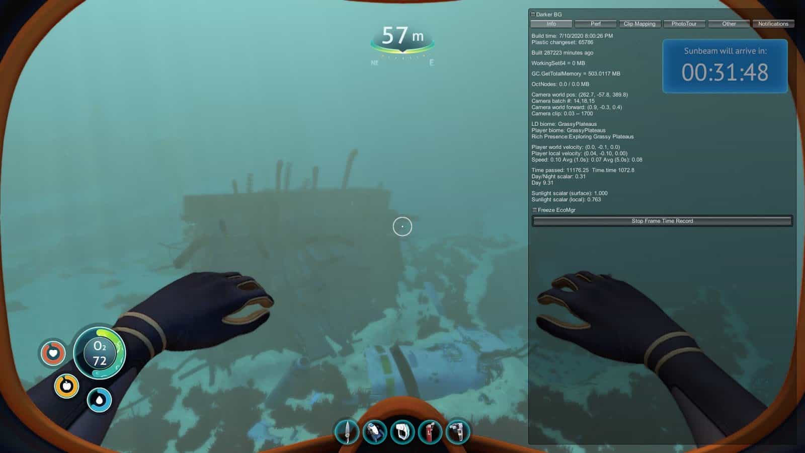 Subnautica below zero образец пластинчатого коралла где найти