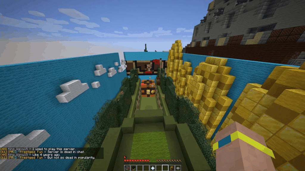 This speed run course is one of the many cool things to build in Minecraft!