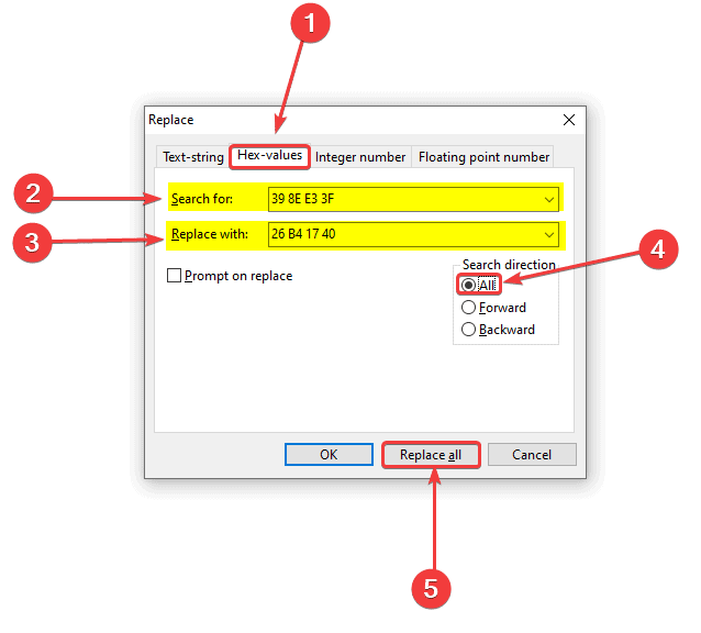 Replacing hex-values can fix Nier Replicant Ultrawide issues pretty well