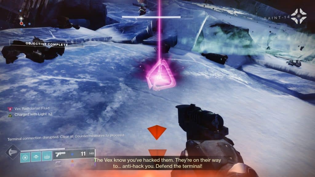 Destiny 2 Override activity requires you to bank motes into the Vex terminal