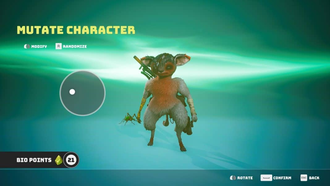 How to Change your Appearance in Biomutant