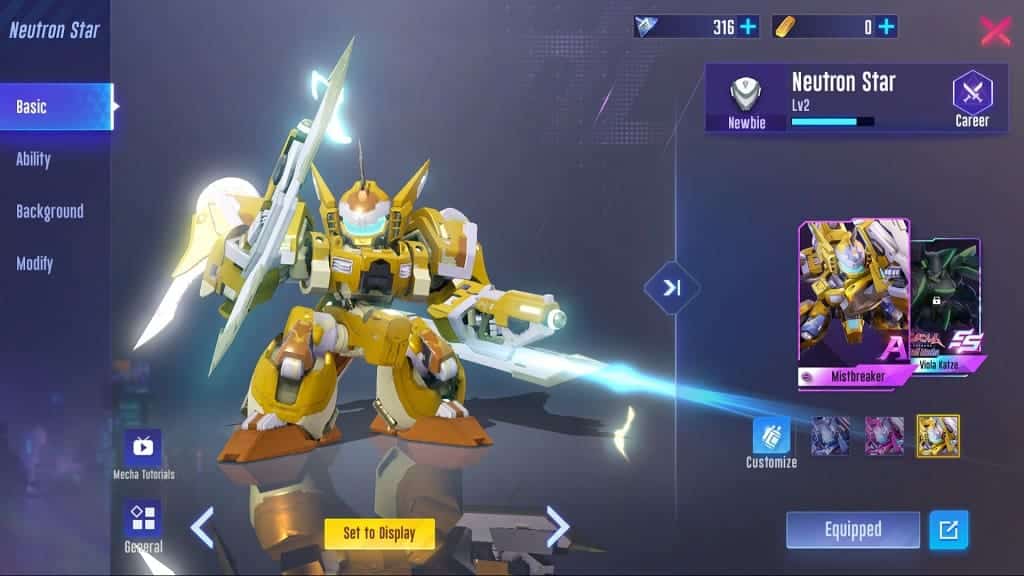 Neutron Star - Super Mecha Champions