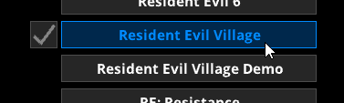 You have to make sure Resident Evil Village is selected for the mod to work