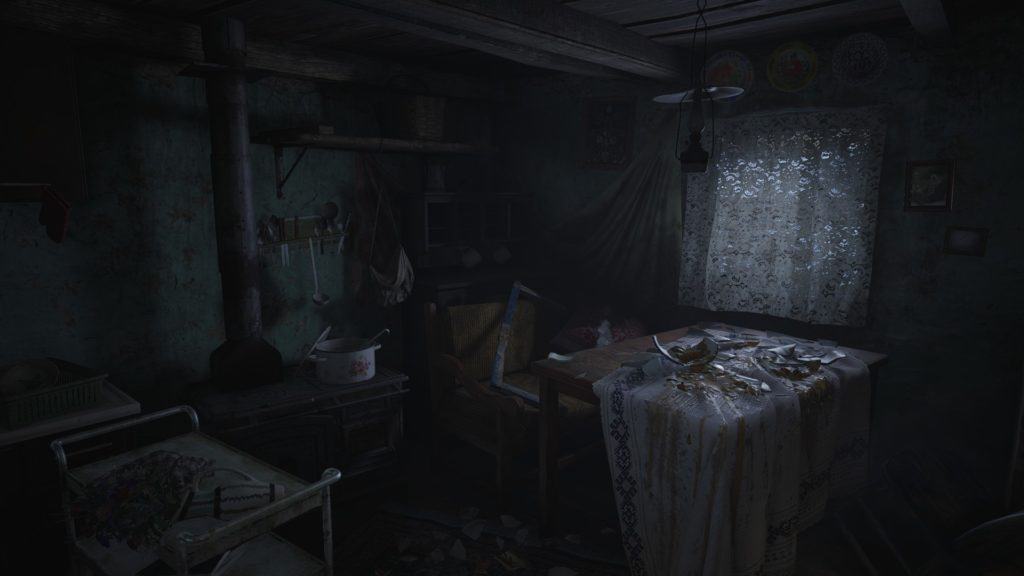 Indoor environments in Resident Evil 8 Village