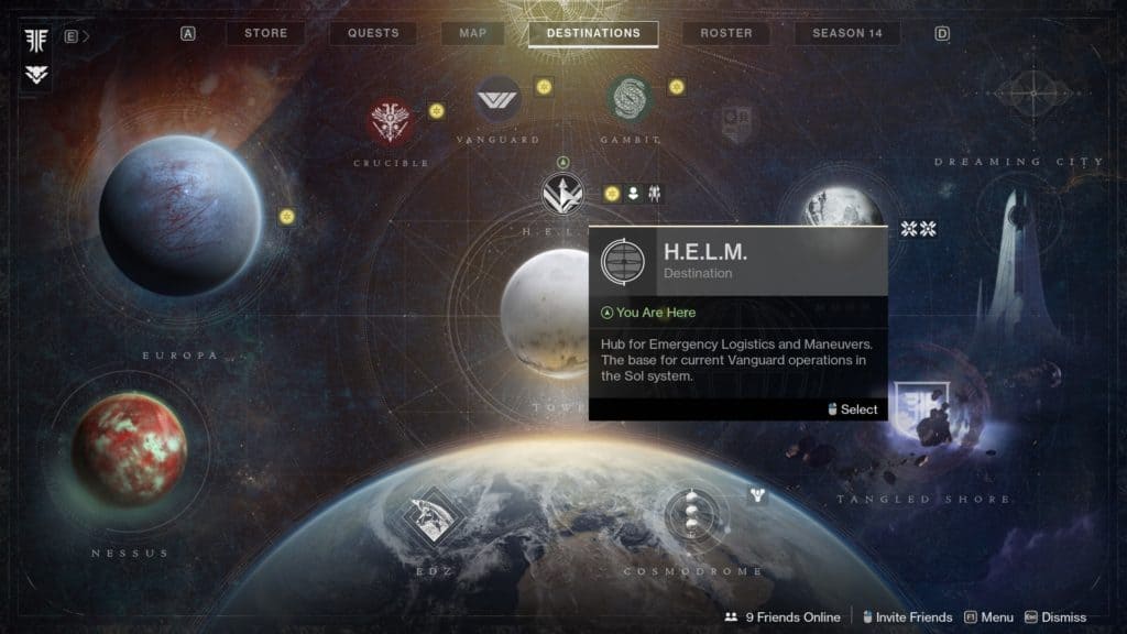 Where to Launch the Override Activity in Destiny 2