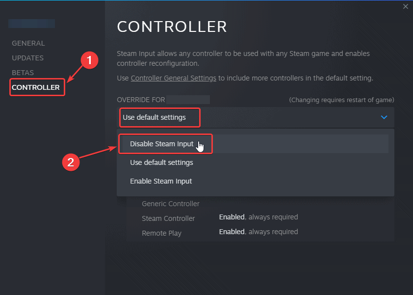 You can disable Steam input to fix various Scarlet Nexus controller issues on PC