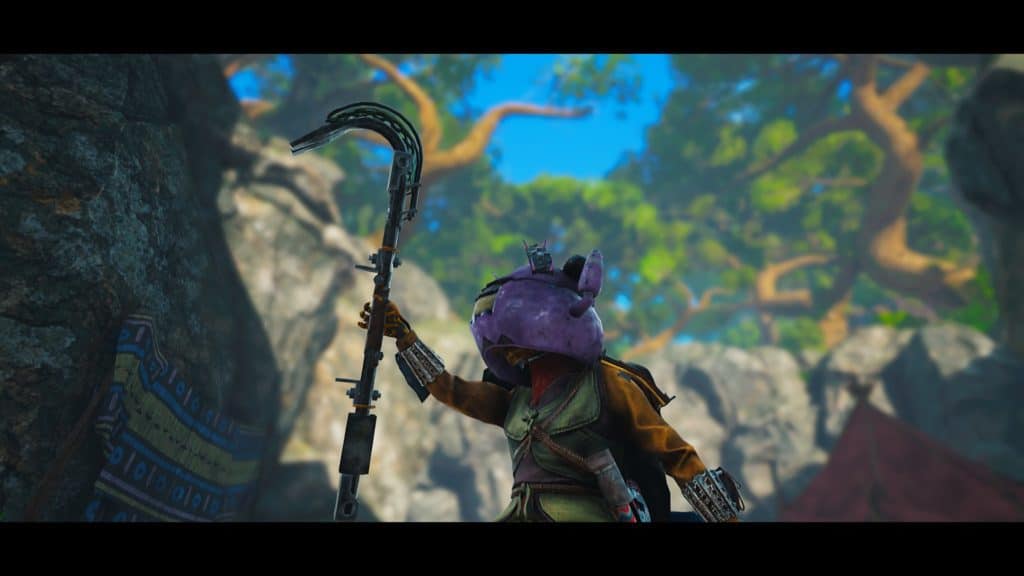 Obtaining the upgraded level 2 Klawbar in Biomutant