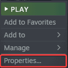Steam Properties allow you to adjust various factors in context to the client