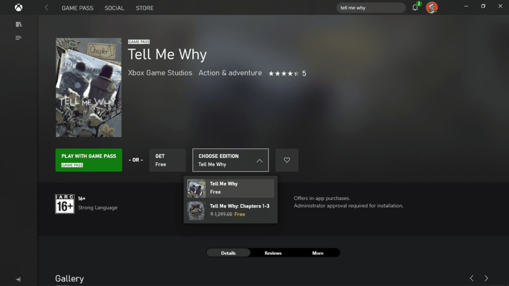 Tell Me Why: Chapters 1-3 is free on Steam and XBOX until Jul 1