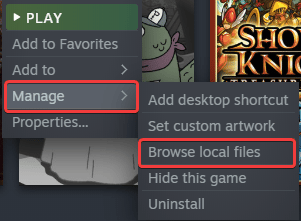 You can browse the local files of any game you installed using the Steam client