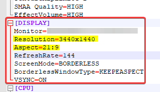 Adjusting the values in the config file will allow you to fix the Monster Hunter Stories 2 ultrawide issue