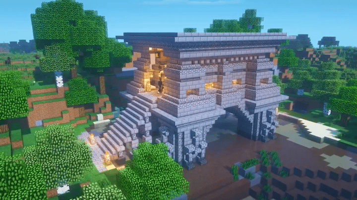 Temple Minecraft Base