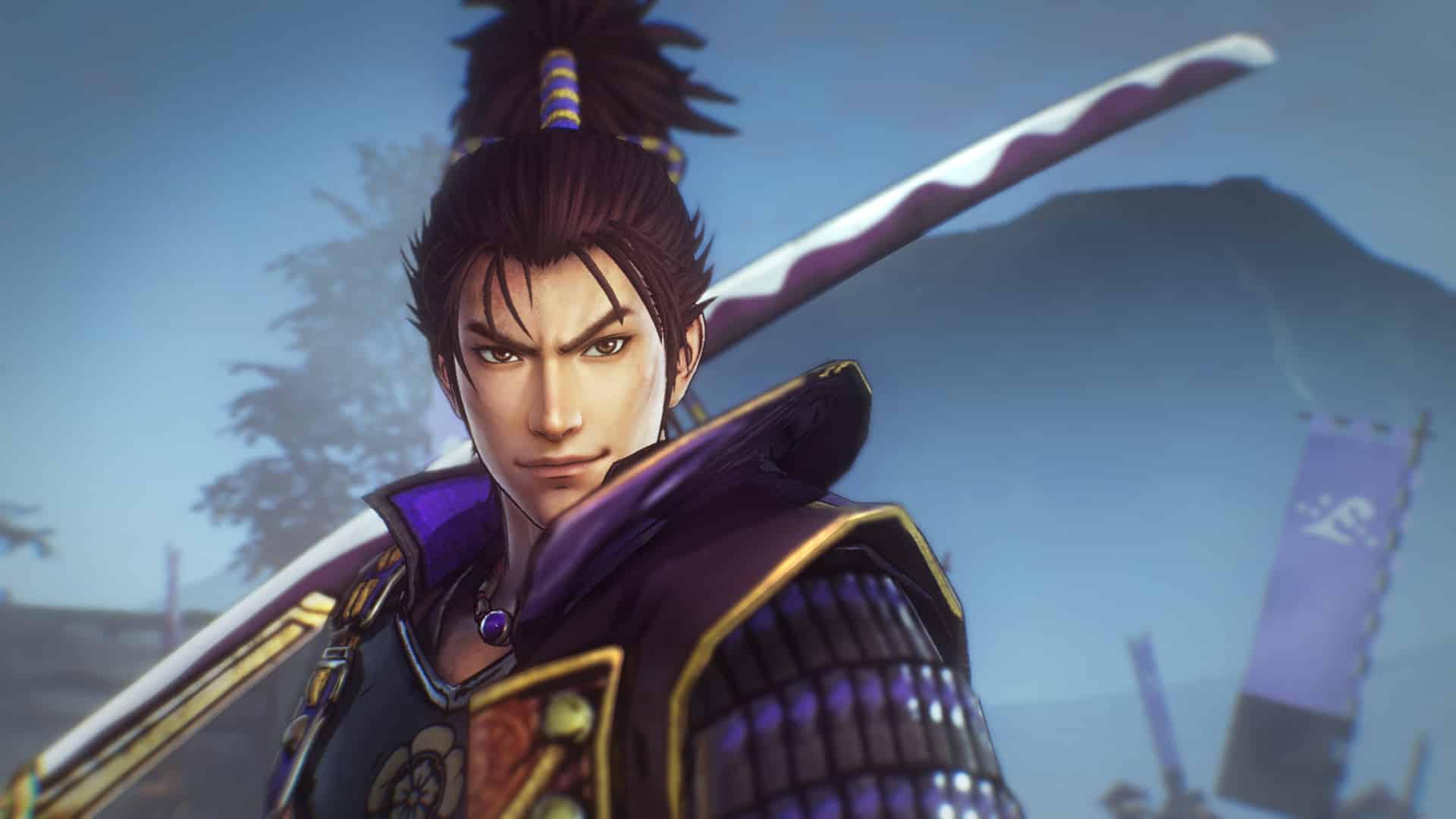 One of the playable characters from Samurai Warriors 5