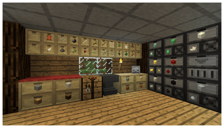 Storage Drawers for Minecraft Best Storage Mods