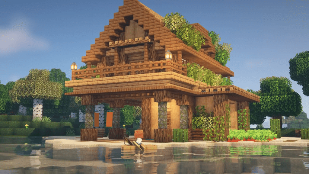 Minecraft Beach House