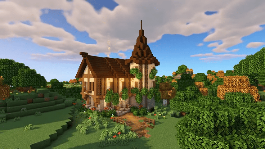 Old Style House Minecraft