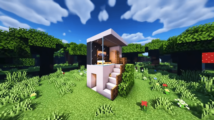 Μικρό σπίτι του Minecraft