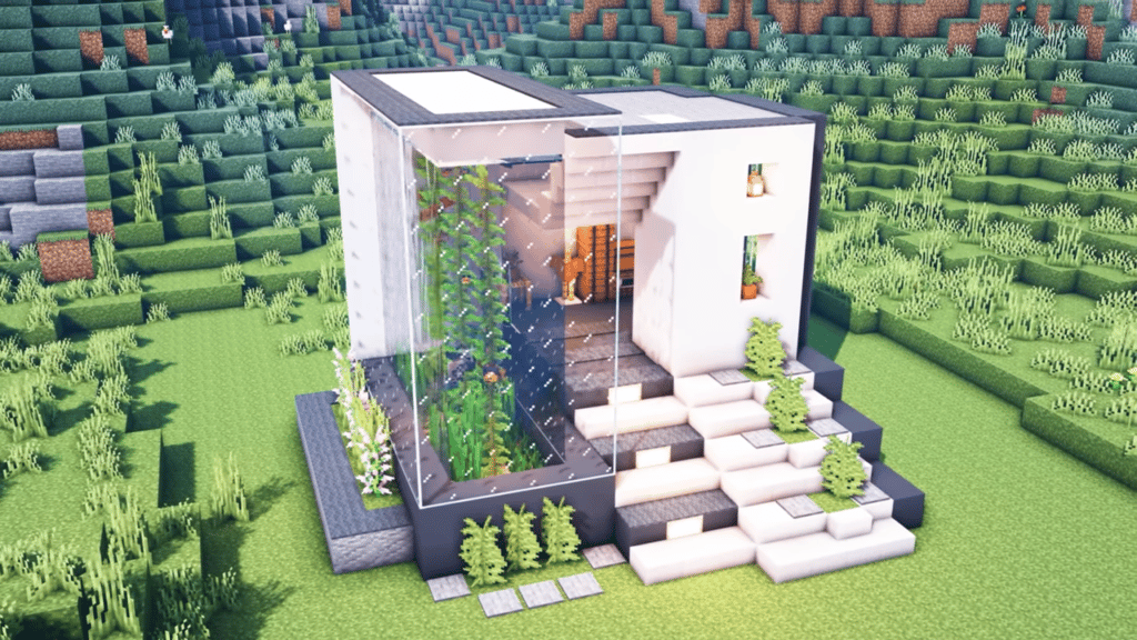  Minecraft Aquarium House