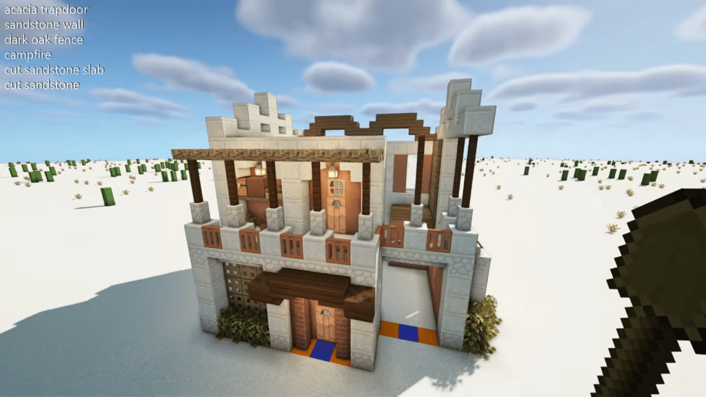 Библиотекарь Minecraft Home