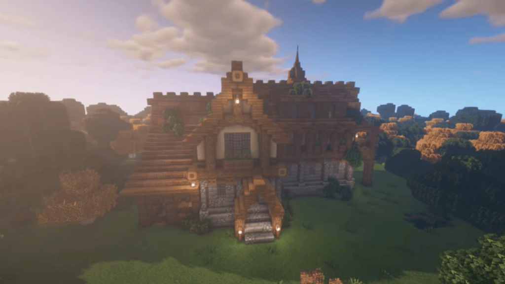 Nhà Minecraft Woodland