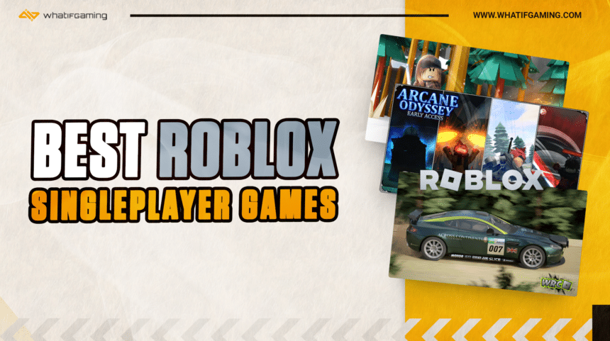Best Roblox Singleplayer Games