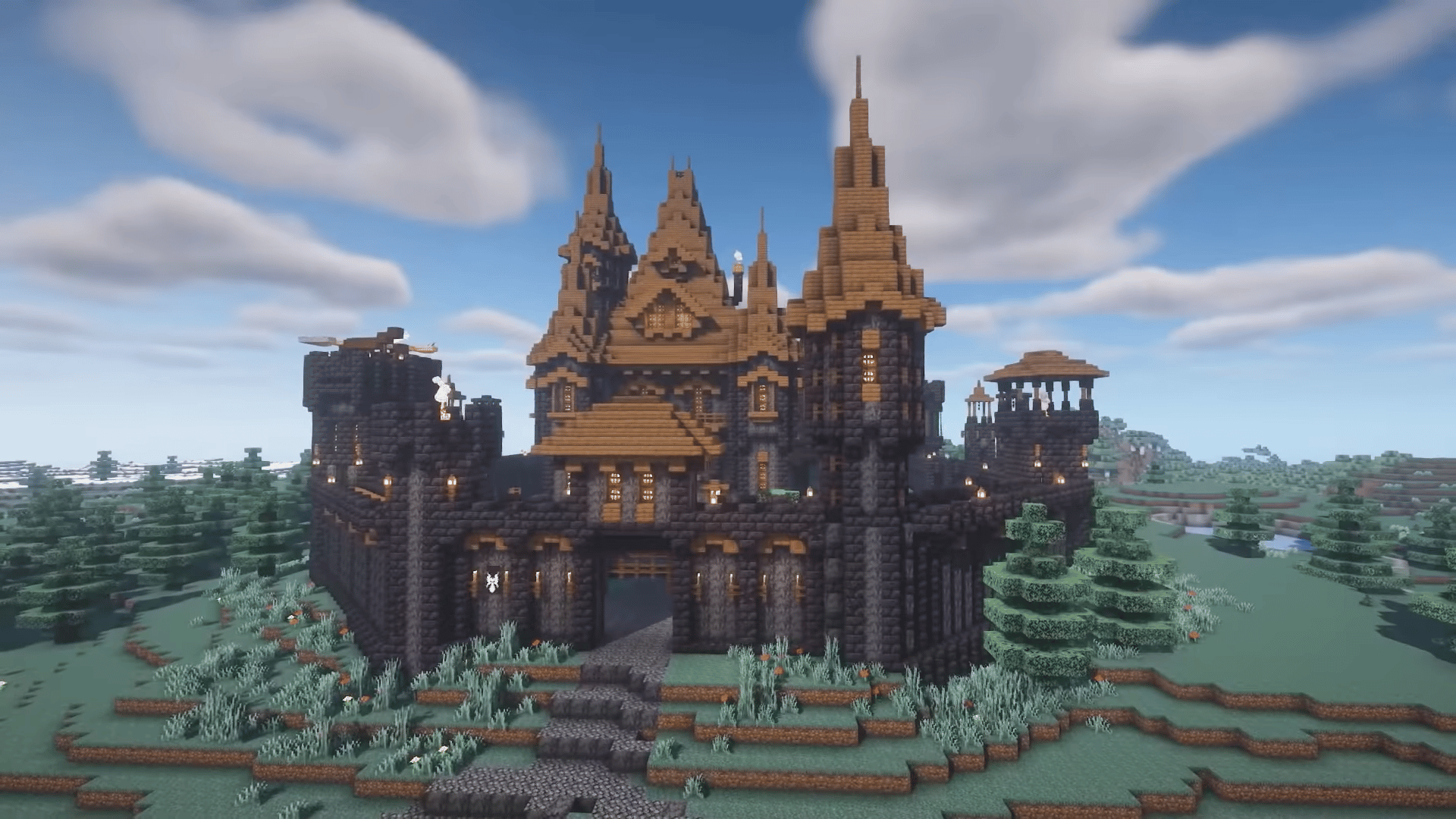 30 Minecraft Castle Ideas - Ultimate List | WhatIfGaming