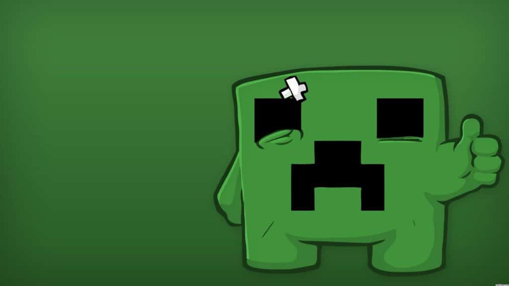 Minecraft Creeper Boy Wallpaper
