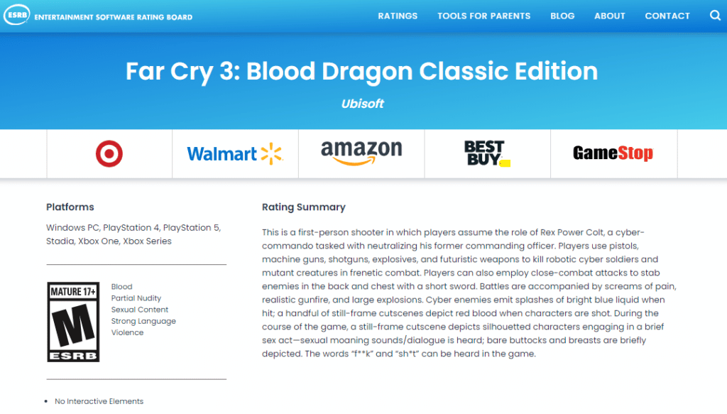 Far Cry® 3 Blood Dragon Classic Edition