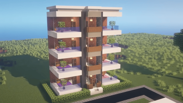 Apartment in Minecraft