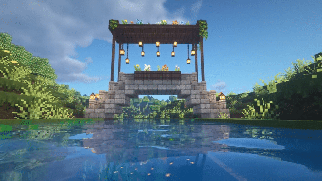 River Bridge in Minecraft