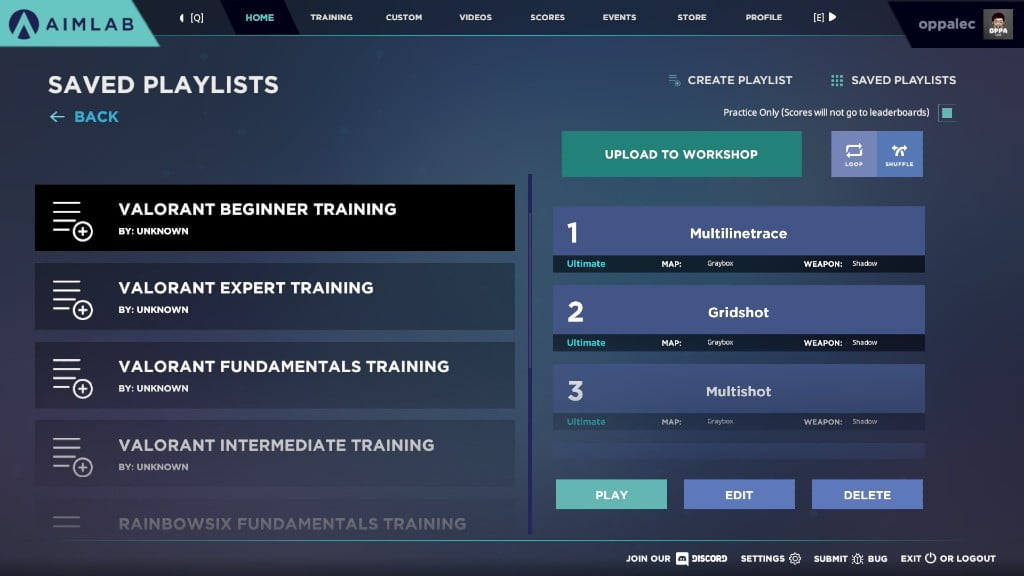 csgo aim lab settings