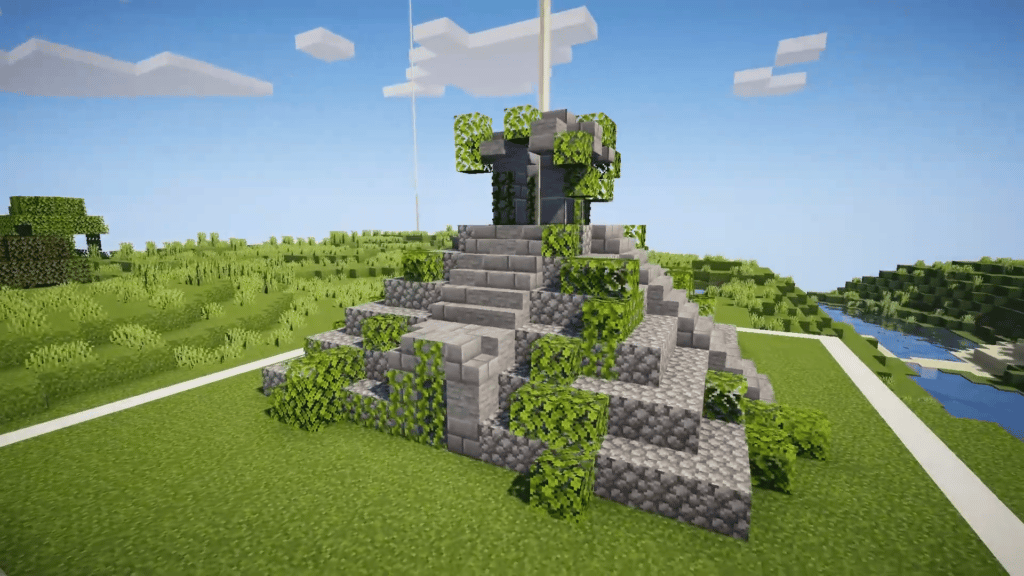 Minecraft Aztec Jungle Temple Idea