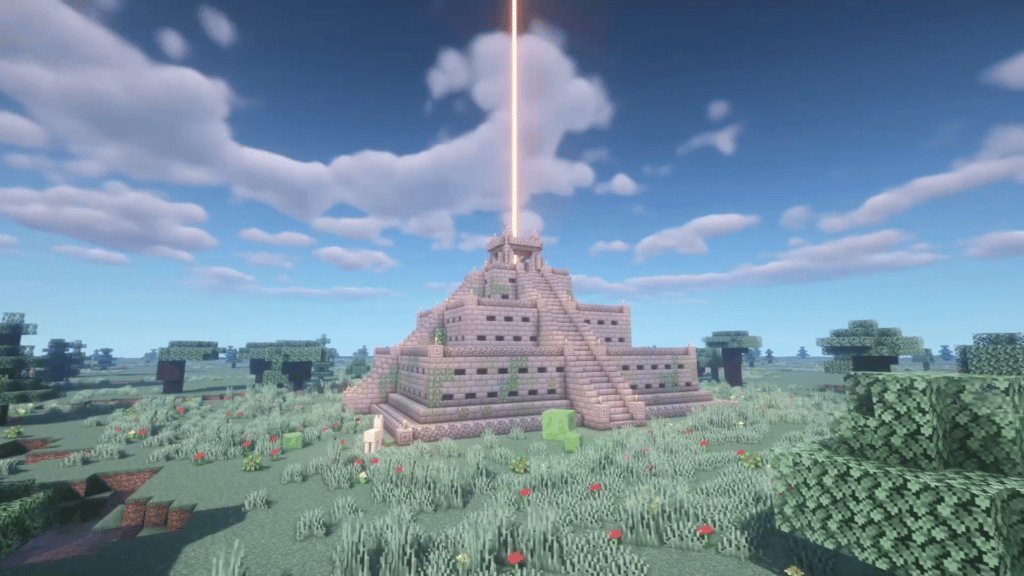 Jungle Mayan Temple Minecraft Building Idea for 1.17