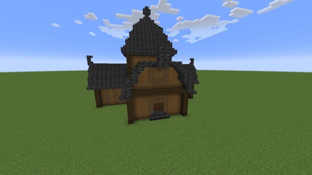 building tips Minecraft - making a roof