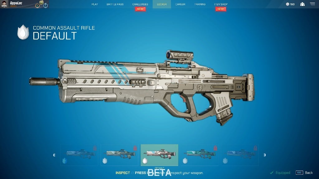 Splitgate Assault Rifle