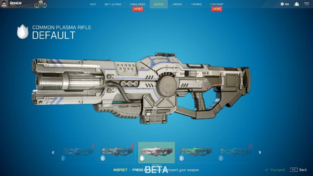 Splitgate Plasma Rifle