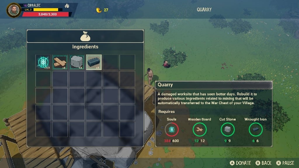 Quarry Requirements