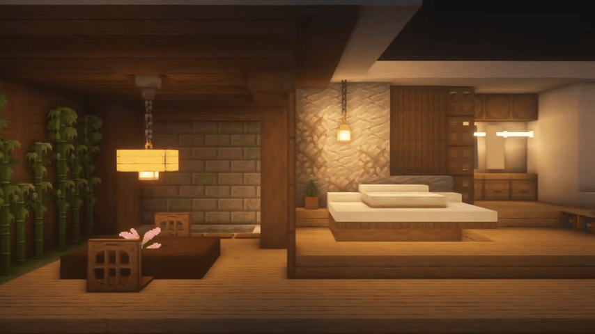 Warm Minecraft Room Ideas