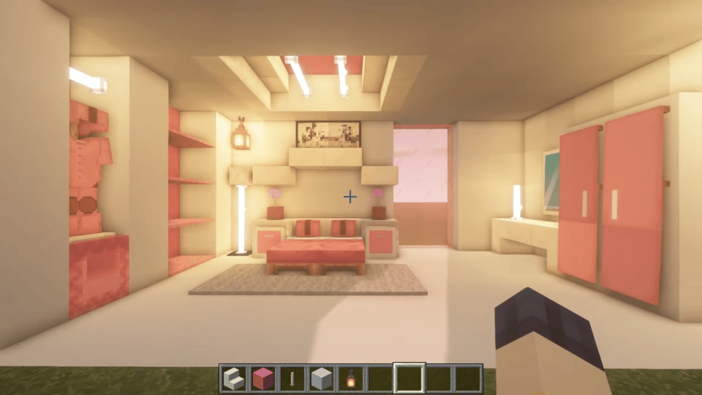  Minecraft Room Ideas Pink